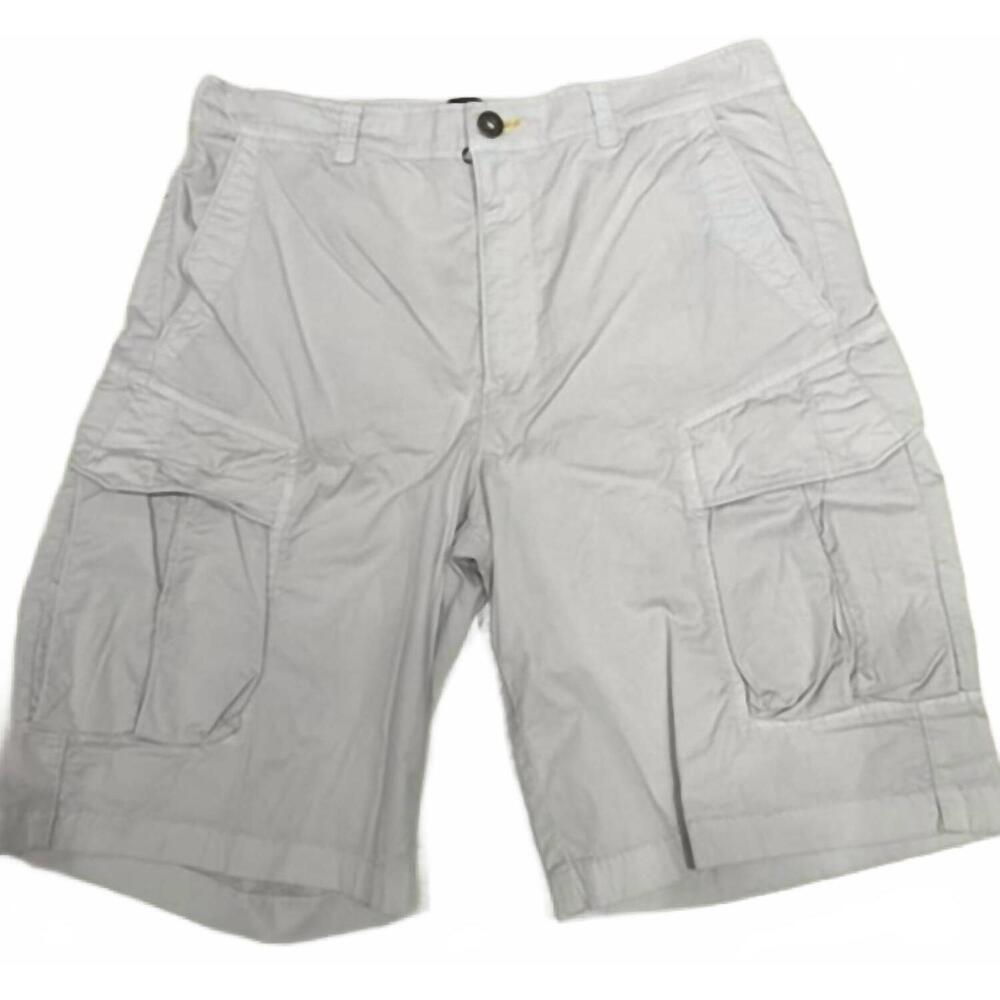 NEW PARAJUMPERS men's edmund gd short in off-white
